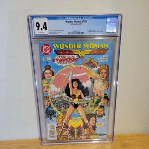 WONDER WOMAN #120 CGC 9.4 White Pages (#1 cover homage) DC Comics 1997